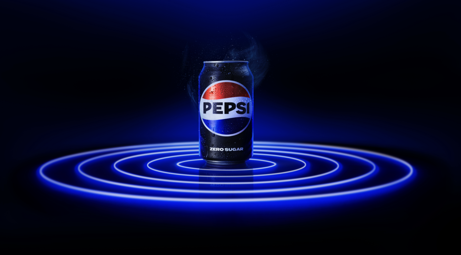 Pepsi on neon rings